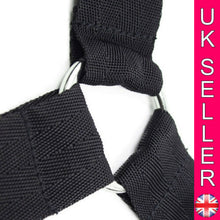 Load image into Gallery viewer, Under bed Restraints Under Mattress Bondage Restraint System With Leather Cuffs - Angelsandsinners