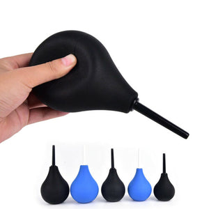 Unisex Douche Anal Bulb Vaginal Colonic Irrigation Deluxe Rectal Cleaner + SIZES - Angelsandsinners