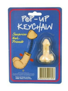 Funny POP-UP Willy Penis Keyring / Key Chain - Great Hen Stag Christmas Filler - Angelsandsinners