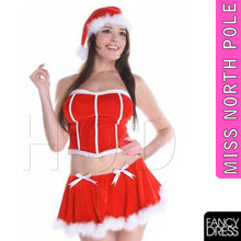 Load image into Gallery viewer, Mrs Santa Claus Christmas Fancy Dress Costume Xmas Ladies Women Dress Costume UK - Angelsandsinners