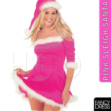 Load image into Gallery viewer, Mrs Santa Claus Christmas Fancy Dress Costume Xmas Ladies Women Dress Costume UK - Angelsandsinners