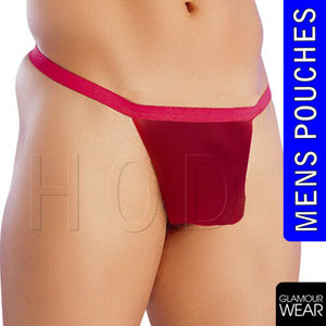 SEXY MENS VALENTINES FUNNY NOVELTY POUCH BRIEF THONGS ONESIZE FUN STAG NIGHT HEN - Angelsandsinners