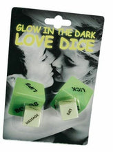 Load image into Gallery viewer, Glow in the Dark Love Dice Adult Sex Aid Game Kama Sutra Hen Stag Night Pinata - Angelsandsinners