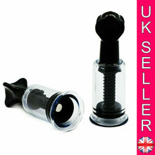 Load image into Gallery viewer, Twin Pack Nipple Suckers Suction Inverted Erector Enlargement Suckers Twist Pump - Angelsandsinners