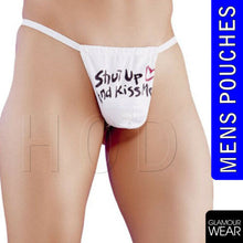Load image into Gallery viewer, SEXY MENS VALENTINES FUNNY NOVELTY POUCH BRIEF THONGS ONESIZE FUN STAG NIGHT HEN - Angelsandsinners
