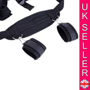 Under Bed Bondage Set Restraint Kit Ankle Cuffs System BDSM Toy For Adult Couple - Angelsandsinners