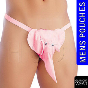 SEXY MENS VALENTINES FUNNY NOVELTY POUCH BRIEF THONGS ONESIZE FUN STAG NIGHT HEN - Angelsandsinners