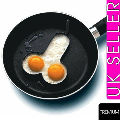 Willy Shaped Frying Pan Non Stick Hen or Stag Night Gift Birthday Secret Santa - Angelsandsinners