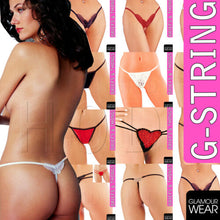 Load image into Gallery viewer, MICRO MINI GSTRING BUTTERFLY STRIPPER G STRING VALENTINES PVC SEXY HER FREE P&amp;P - Angelsandsinners