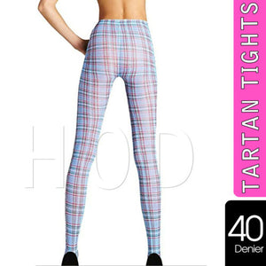 New Tartan Ladies Women Tights Pantyhose Scottish Clans Check 40 Denier - Angelsandsinners