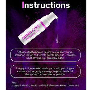 Minilove Orgasmic Gel for Women Love Climax Spray