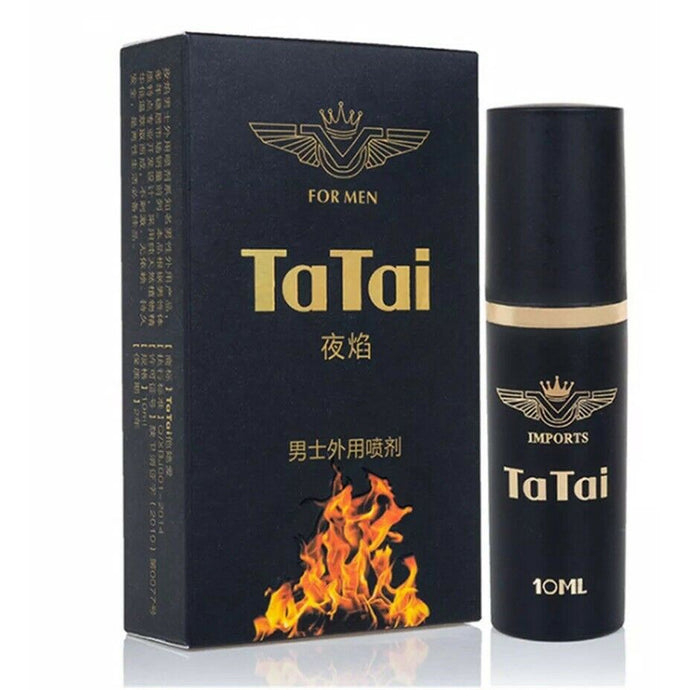 Tatai 10ml Male Sex Delay Men Enlargement Spray Prevent Premature Ejaculation - Angelsandsinners