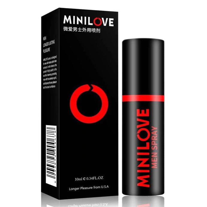 Delay Spray Minilove Extra Strong Men with Vitamin E 10ml - Angelsandsinners