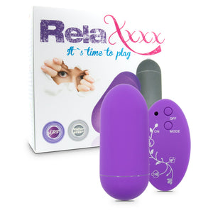 RelaXxxx Remote Egg Purple - Angelsandsinners