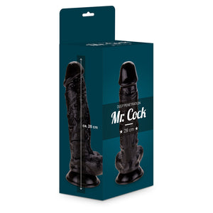 Mr Cock Dong Black 28cm - Angelsandsinners
