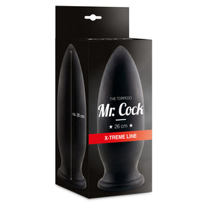 Mr Cock X-Treme Line Torpedo Black 26cm - Angelsandsinners