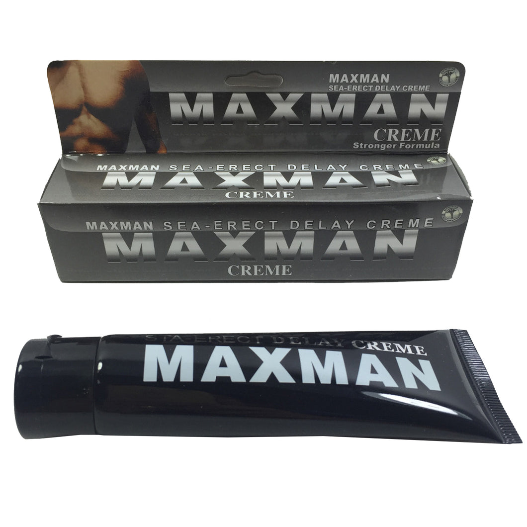 MAXMAN DELAY Enlargement Increase Thicken Erection XXL Cream - Angelsandsinners