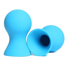 Load image into Gallery viewer, 2pc Nipple Sucker Pump Breast Massage Nipple Pump Nipples Enlarger Size Matters