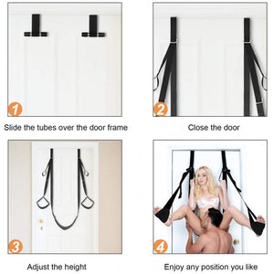 NEW Door Sex Swing Sling Straps | Easy Set Up | Tough Nylon Material | Positioning