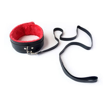 Load image into Gallery viewer, Snake Embossed and Red Fur Bondage Set Adult Kit