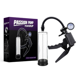Penis Pump PSI GAUGE Trigger Power Suction Vacuum Extender Enlargement For Men