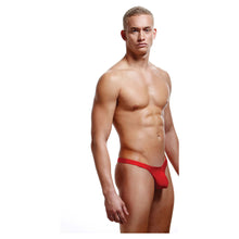 Load image into Gallery viewer, Men&#39;s Low Rise Thong Black | Red | Blue - Angelsandsinners