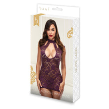 Load image into Gallery viewer, Baci Lingerie Lace Keyhole Mini Dress - Angelsandsinners