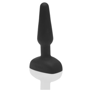 b-Vibe Trio Silicone Butt Plug Black - Angelsandsinners