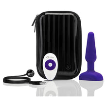 Load image into Gallery viewer, b-Vibe Trio Silicone Butt Plug Purple - Angelsandsinners