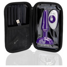 Load image into Gallery viewer, b-Vibe Trio Silicone Butt Plug Purple - Angelsandsinners