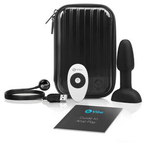 B-Vibe Rimming Petite Black Dual Pleasure Stimulation - Angelsandsinners