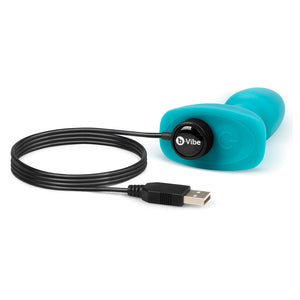 B-Vibe Rimming Petite Teal Dual Pleasure Stimulation - Angelsandsinners