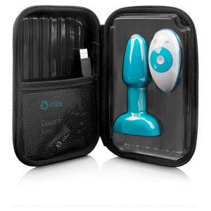 B-Vibe Rimming Petite Teal Dual Pleasure Stimulation - Angelsandsinners