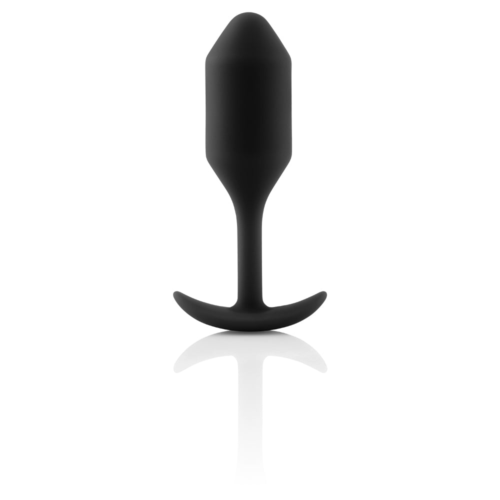 b-Vibe Snug Plug 2 Black feeling of fullness - Angelsandsinners