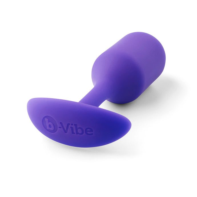 b-Vibe Snug Plug 2 feeling of fullness Purple - Angelsandsinners