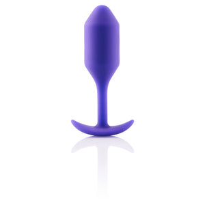 b-Vibe Snug Plug 2 feeling of fullness Purple - Angelsandsinners