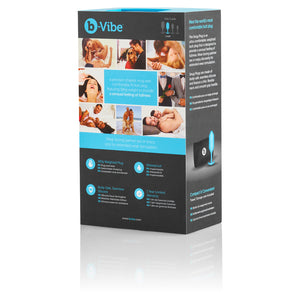 b-Vibe Snug Plug 3 ultra-comfortable Teal - Angelsandsinners