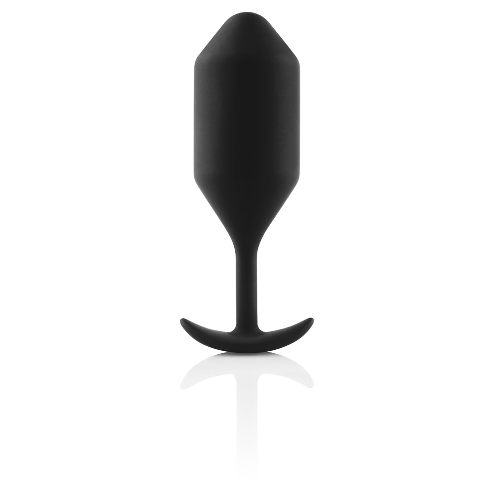 B-Vibe Snug Plug 4 Silicone Large Butt Plug - Angelsandsinners