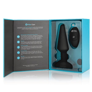 B-Vibe XL USB Rechargeable Silicone remote Controlled Rimming Plug - Angelsandsinners