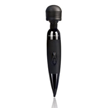 Load image into Gallery viewer, Bodywand Midnight Compact Mains Powered Wand Vibrator UK Plug Black - Angelsandsinners