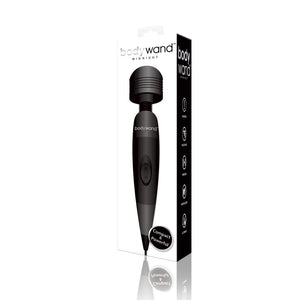 Bodywand Midnight Compact Mains Powered Wand Vibrator UK Plug Black - Angelsandsinners