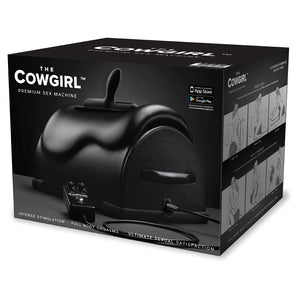 The Cowgirl Premium Sex Machine Black OS - Angelsandsinners
