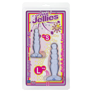 Doc Johnson Crystal Jellies Anal Trainer Kit - Angelsandsinners