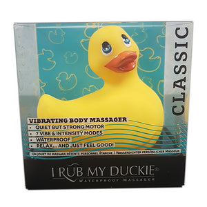 Big Teaze Toys I Rub My Duckie 2.0 Classic Waterproof Massager - Angelsandsinners