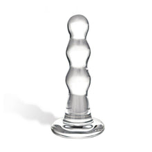 Load image into Gallery viewer, Glas Triple Play 6.6 Inch Beaded Anal Plug - Angelsandsinners