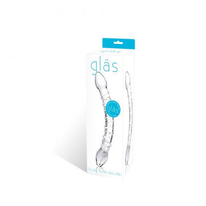 Glas Double Trouble 11.5 Inch Dildo - Angelsandsinners