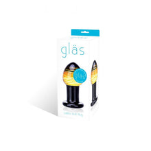 Load image into Gallery viewer, Glas Galileo 6.6 Inch Black Anal Plug - Angelsandsinners