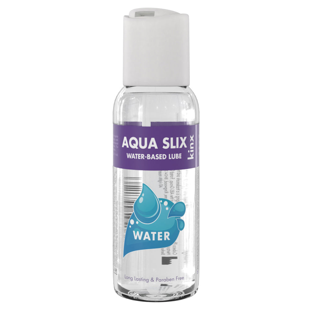 Kinx Aqua Slix Water-Based Lubricant Transparent 50ml - Angelsandsinners