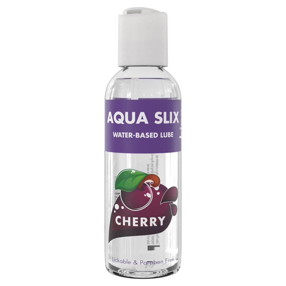 Kinx Aqua Slix Flavoured Water-Based Lubricant Cherry 100ml - Angelsandsinners