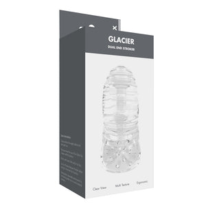 Linx Glacier Dual End Stroker Male Masturbator Transparent Os - Angelsandsinners